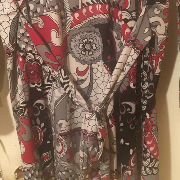 🐸 $8 Cato Brand Dressy Blouse Women Size Medium. - Picture 4 of 7